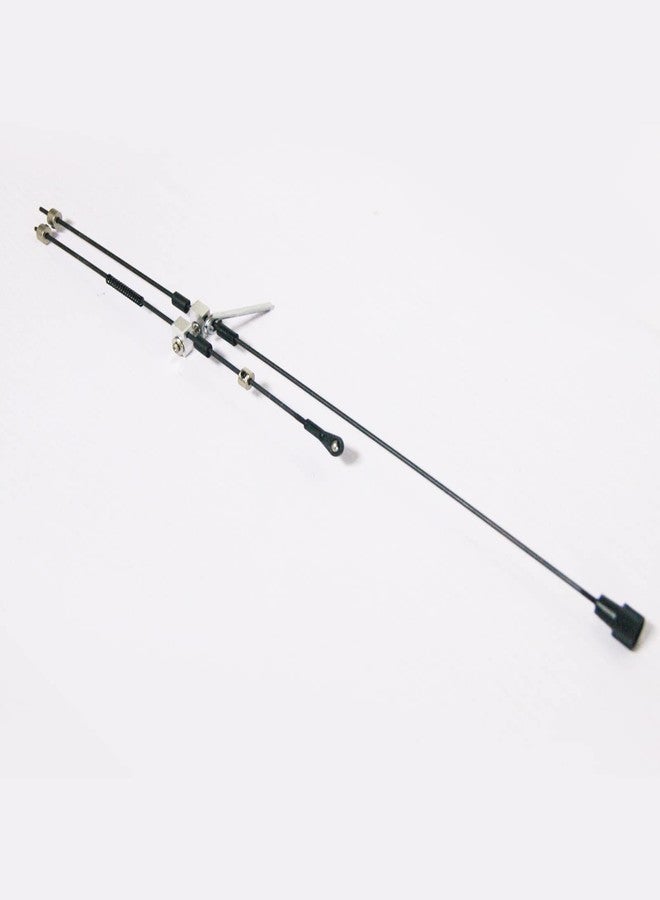 TITRACING Upgrade Steel Rod Brake Throttle linkage Set fit HPI KINGMOTOR Rovan Baja 5B 5T 5Sc Rofun buggy - Image 1